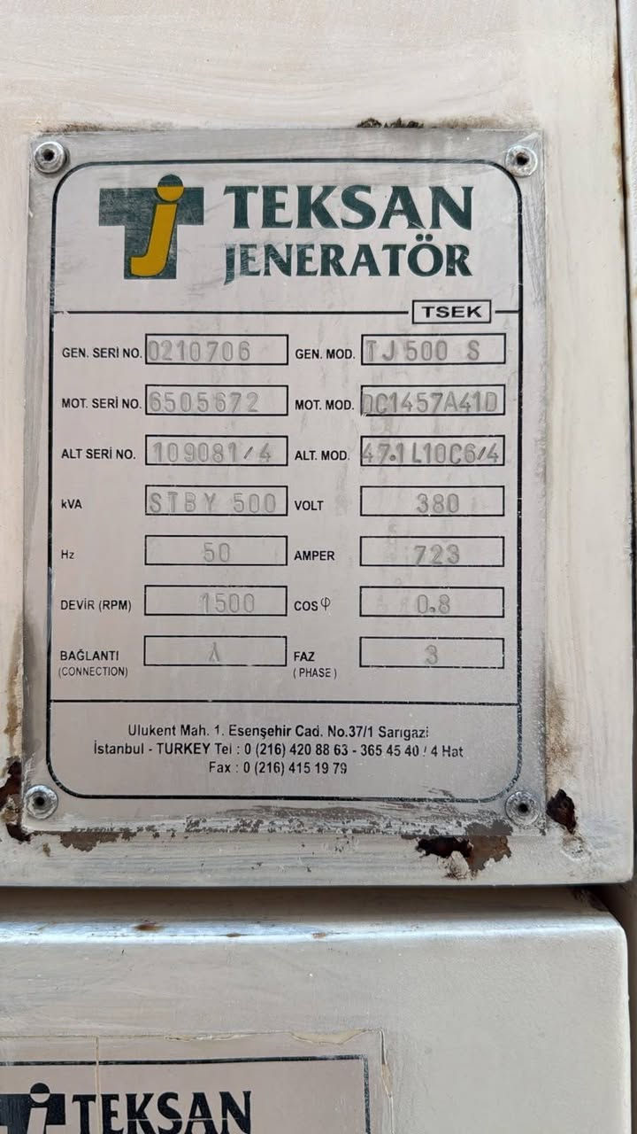 اسكانيه(SCANIA) ✅ ️8 سلندر ✅️ 500 KVA ✅️ألف ساعات مشتغل 1000 ✅️
☎️کورك فايبر واتساب ***********☎️
☎️اسیاسیل:Asiacell:***********
متوفر الجمیع المولدات 
(ڤالڤو🇸🇪 بیرکنز🇬🇧 کمینز🇺🇲 دوسان🇰🇷 افیکو🇮🇹 دویس🇩🇪 مرسیدز🇩🇪 کاتلبیلر🇺🇲)
