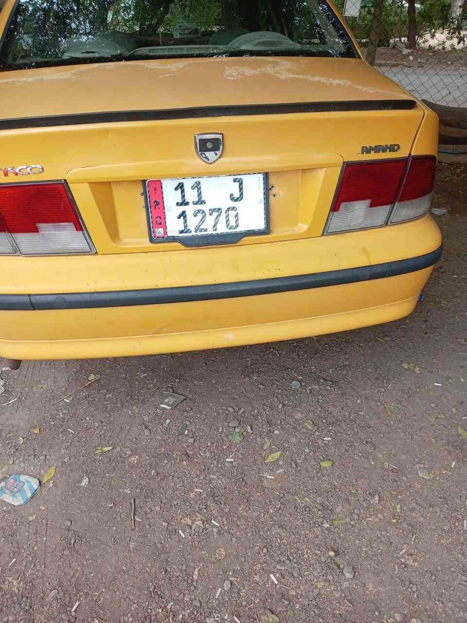 سمند • ٢٠١٢ • رقم بغداد