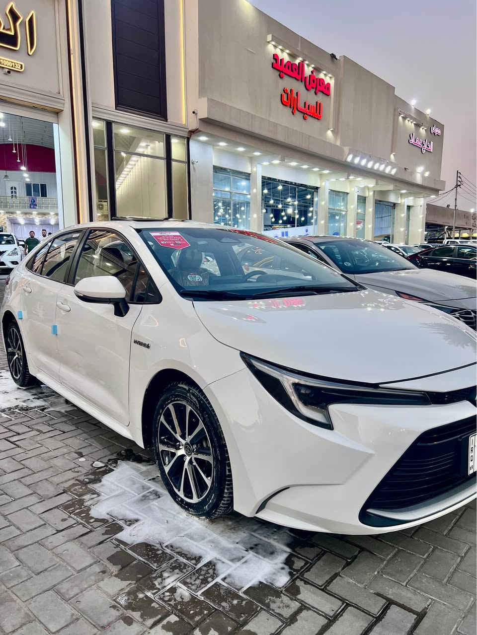 تيوتا كورلا هايبرد 2024 سياره رقم اربيل الدولي بسم  شركه تحويل وكاله سياره جديده مكفوله من الصبغ والضربه والتبديل بيها bdr صغير فقط وطخه باب الصدر سياره داخل لونين مشمشي واسود مكينه كير حداديه بطاريات كله جاهزه ما بيها نقص سبير منازل سياره جديده كلش السعر ب138$ وبيها مجال بسيط 
العنوان القبله المعارض معرض العشار 
للاستفسار *********** البصرة, العراق
