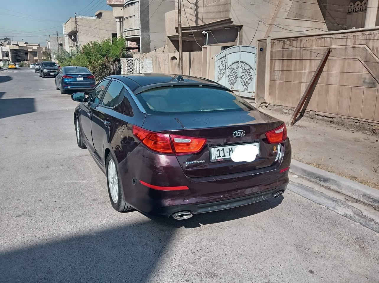 السلام عليكم  للبيع او المراوس
اوبتما موديل 2014 اريد مراوس بكومباس او رينجيد حادث خفيف السيارة بدون نقص حادثها سطحي بنيد وجاملغ بيها منظومة غاز تركية 80 لتر وداخلهاجديد
عنوانها بغداد الكرخ ***********
