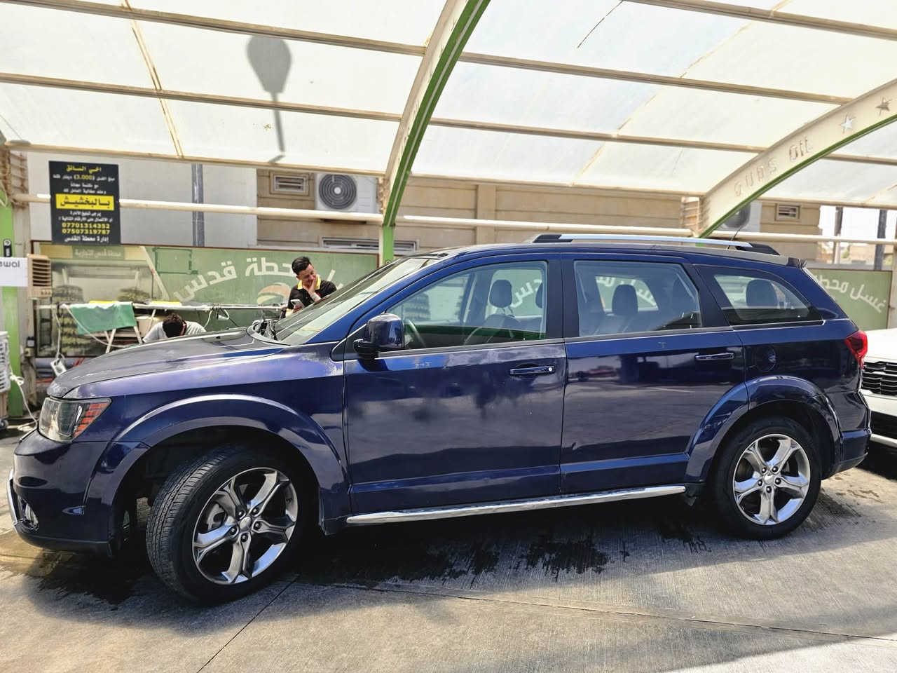 دوج جورني Crossroad 2017
.الفئة crossroad
• محرك 3.6L V6
• دفع رباعي AWD
• أوتوماتيك
• 7 مقاعد
• مقاعد جلد
• تشغيل بصمة
• شاشة لمس كبيره
• مثبت سرعة
• تبريد 3 قطع
فول مواصفات ماعدا الفتحه 

السعر 110
***********
