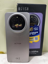 الهاتف في الصورة هو IIIF150 Action A5 Pro (المعروف أيضاً باسم Oukitel ...