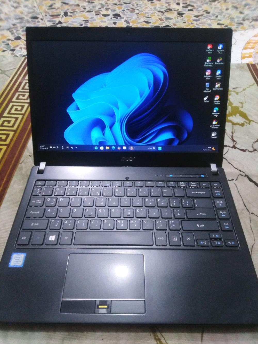 💻 للبيع لابتوب Acer TravelMate P648-G2-M
✅ المعالج: Intel Core i5-7200U (الجيل السابع)
✅ الرام: 8GB
✅ الخزن: SSD 120GB
✅ النظام: Windows 11 Pro
✅ البطارية: شغالة وزينة
✅ الشاحن: موجود
✅ الشاشة: نظيفة والجهاز شغال 100% وما يحتاج أي تصليح.
السعر: 230,000 دينار قابل للتفاوض بالمعقول.
📍الموقع: بغداد / البلديات.
للاستفسار أو المعاينة راسلني على الخاص.ملاحظة/مع ملحقات اضافية ماوس و سماعة راس محيطية و مروحة والشاحن للتواصل هذا رقمي ***********