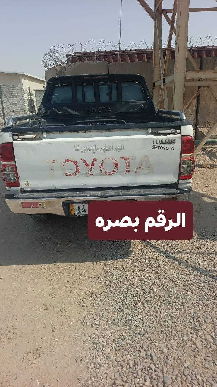 بيكم للبيع فور ويل 2012 بأسمي شاصي مكفول محرك مكفول تخم تاير دواخل دوشمه تبريد شغال سياره كله شغاله (الكشر غير مكفول) السعر 120 وبيه مجال(قابل @للتفاوض) ***********

نص مكتوب في الصور:
- الرقم بصره
- الرقم بصرهم