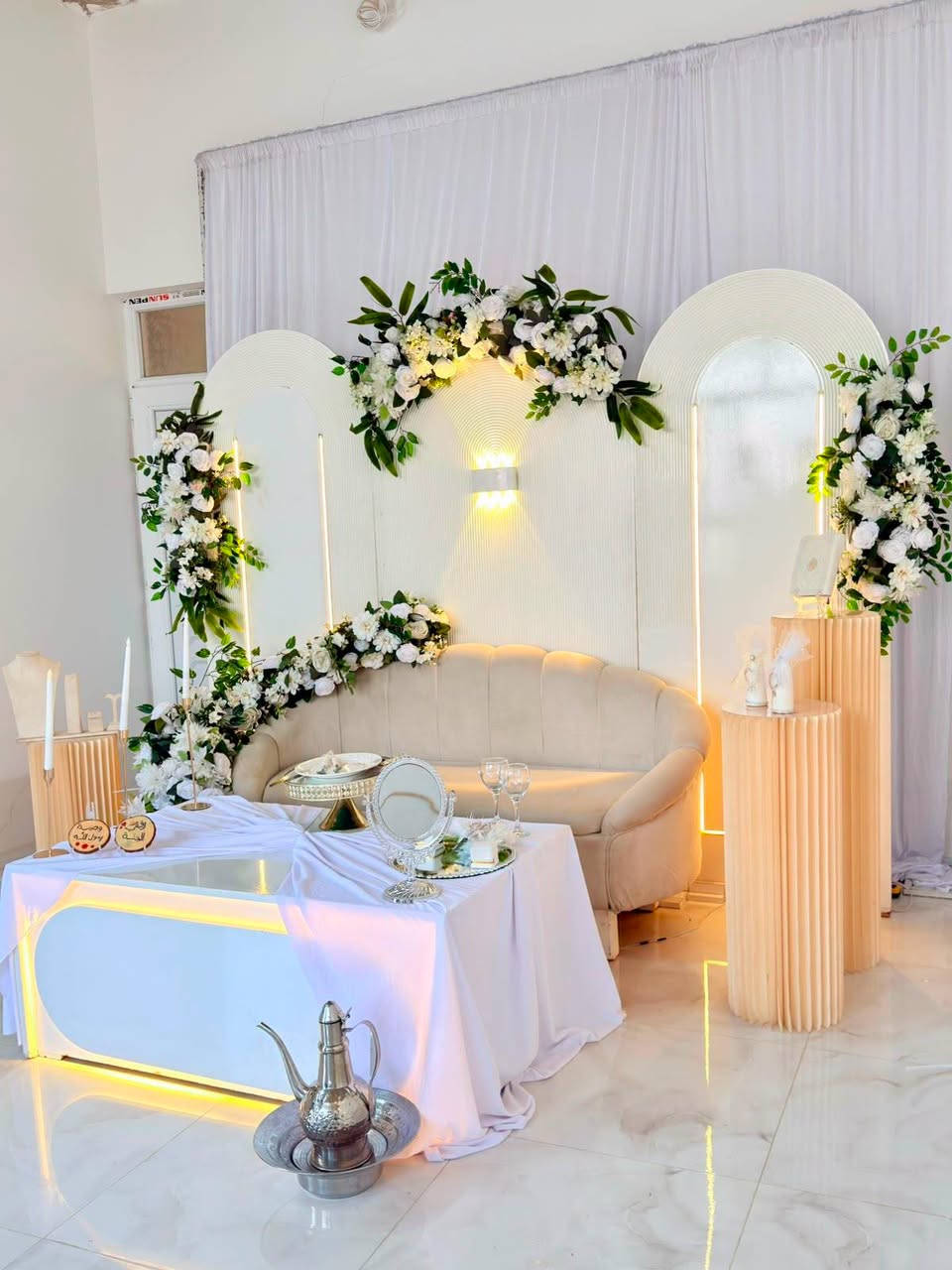 ✨ نصنع الجمال… ونترك الأثر ✨
كوشات الخيال ✨ للمناسبات
أجمل التصاميم، ترتيب أنيق ولمسات تخلّي مناسبتكم مميزة 🤍
📍 توصيل وشد لجميع مناطق الموصل
📲 للحجز والاستفسار:
واتساب: ***********
