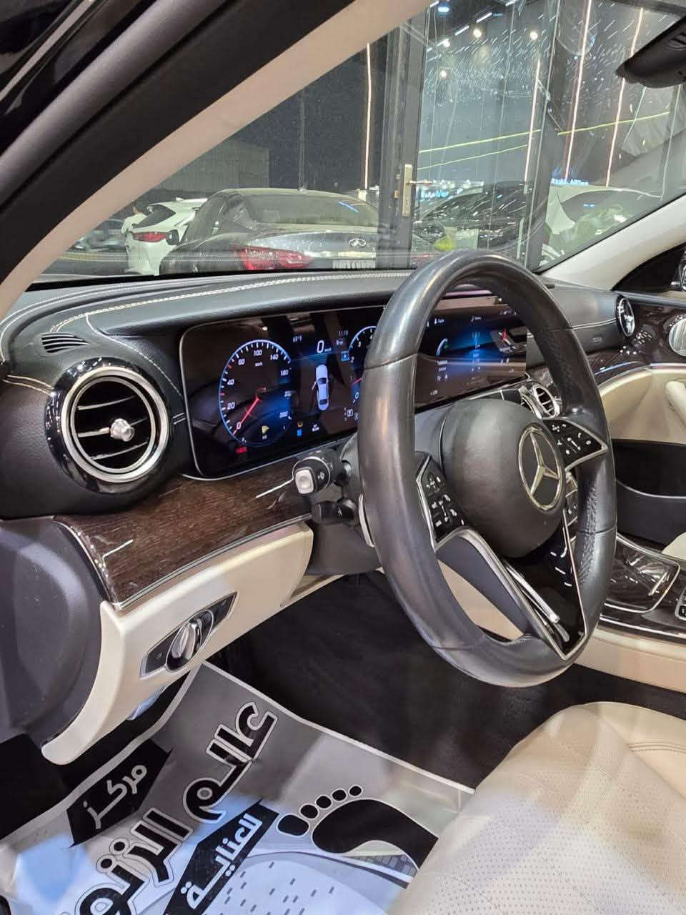 مرسيدس E350 • وارد امريكي • حادث بسيط