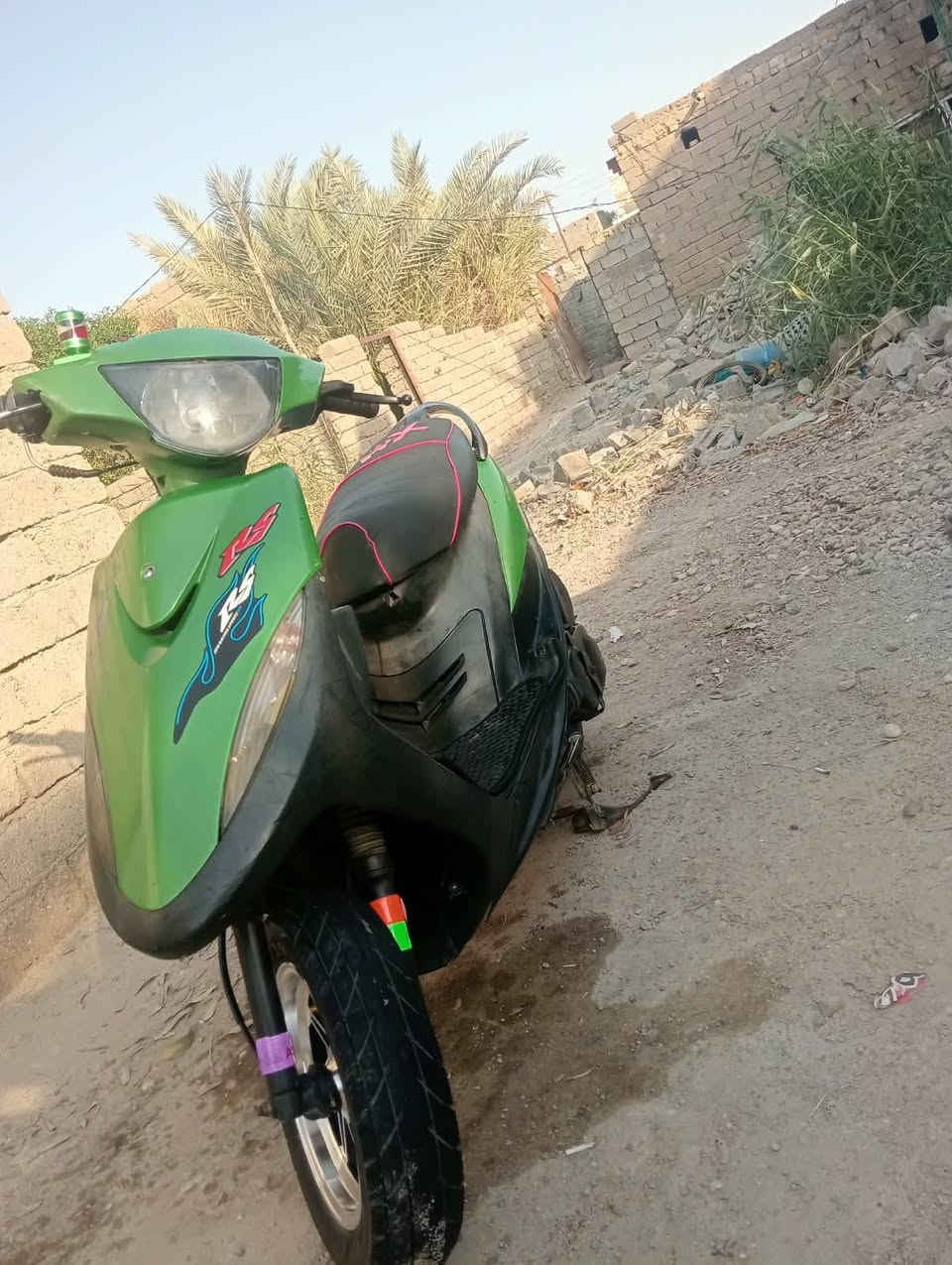 السلام عليكم دراجه ماكس عدله للبيع او مراوس  مبدل ولفات فقط دراجه نضيفه كلش ما تصرف عليها ربع
نگره سلف بأي وقت
كهربائيات كلها شغاله 
لايت عالي ناصي 
بك لايت 
اشاير 
سكنات دشبول شغال 
عداد بانزين شغال
هورن 
بريك قوي 
قفل سكان 
قفل جنطه 
شلعه ومعدل تخبل 
السعر 450 قفلها 🤑
مكان ناصريه الاسكان الصناعي 
***********
السلام عليكم دراجه ماكس عدله للبيع او مراوس  مبدل ولفات فقط دراجه نضيفه كلش ما تصرف عليها ربع
