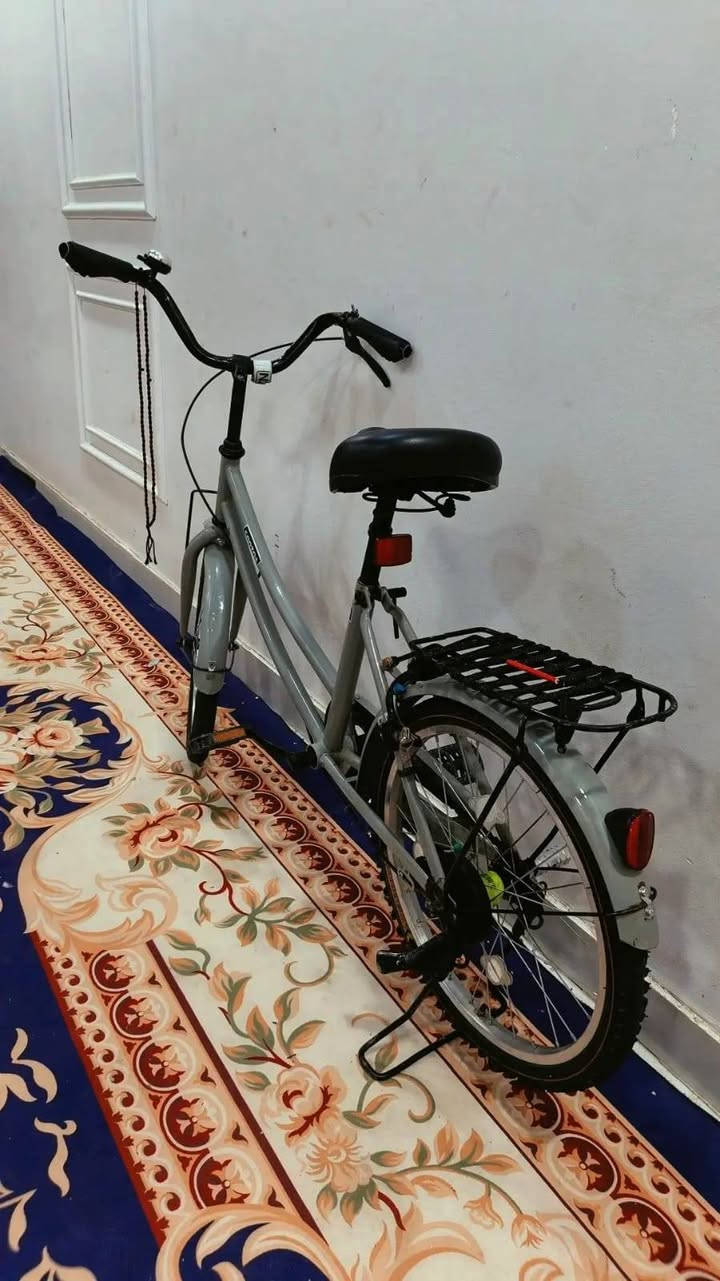 سلام عليكم بايسكل للبيع
حجم 20
الون سمنتي
السعر 75

الهاتف ***********

