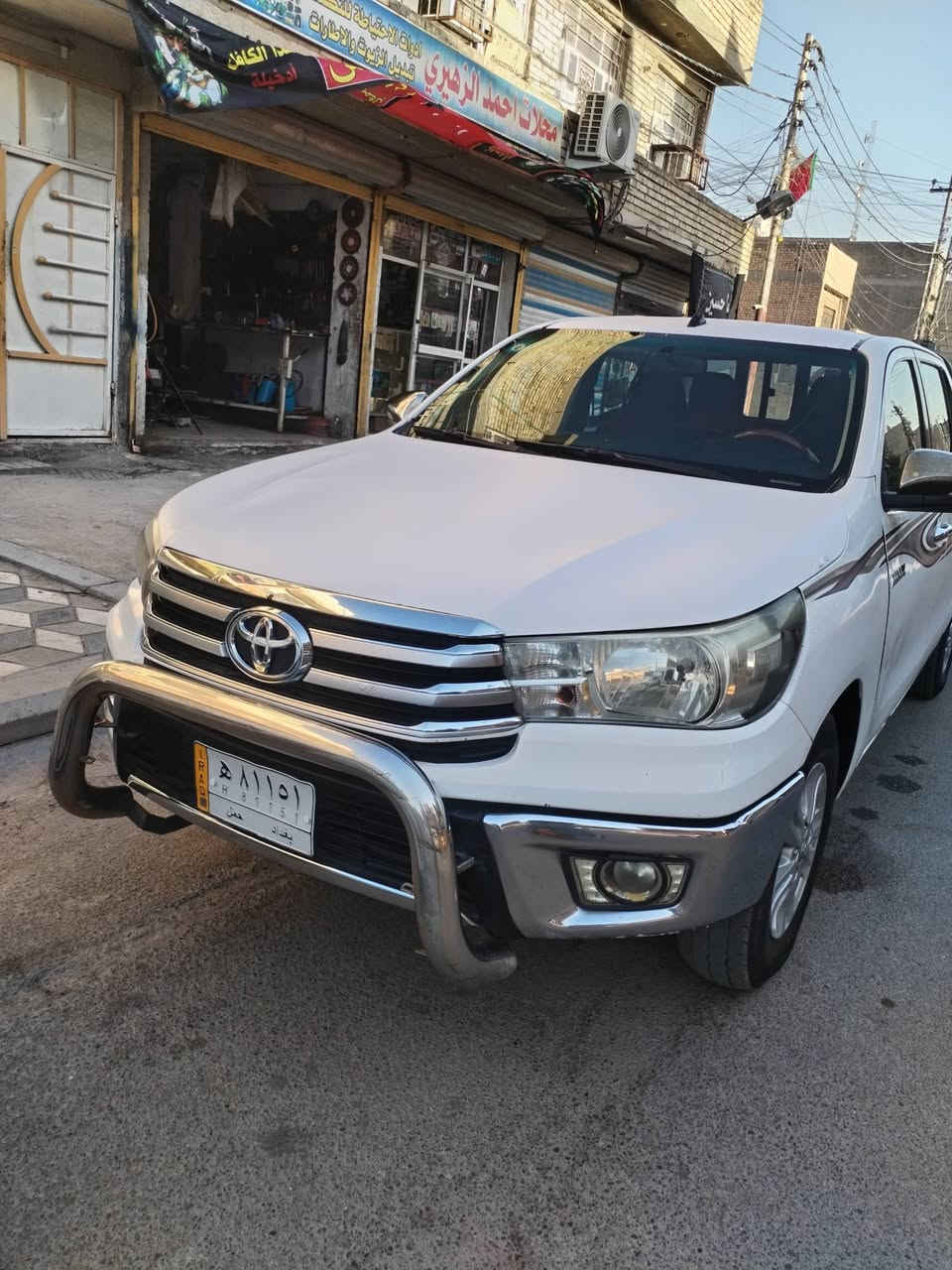 بيكم تيوتا ناصي 2016 كير اوتوماتيك بيه بارد بل قماره وبل بنيد وبل باب سايق وباب السكن مكان السياره بغداد العبيدي
الاستفسار
***********

بيكم تيوتا ناصي 2016 كير اوتوماتيك بيه بارد بل قماره وبل بنيد وبل باب سايق وباب السكن مكان السياره بغداد العبيدي
