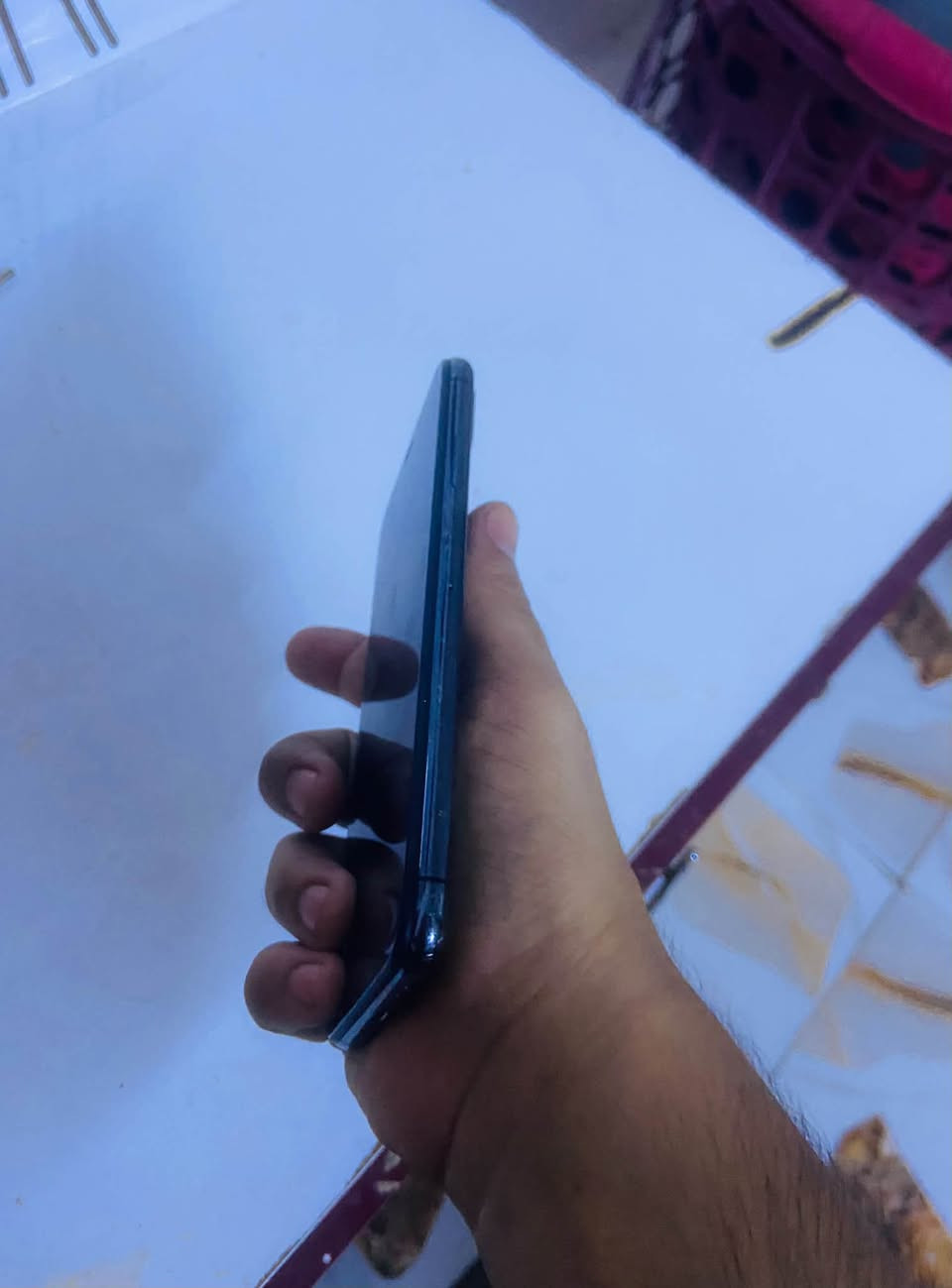 إكس إس ماكس الجهاز  فقط بصمه واكفه وضهره بي كسر
ذاكره ٢٥٦ بطاريه  ابلاد75شحن يوم كامل باقي  الجهاز كله شغال ع فحص تجي تفحص براحتك نت✅اتصال✅صوت✅كامرات✅مخابره ✅هزاز✅دكم ✅كله شغال سعر ١٧٠ بي مجال بسيط لشراي 
مكاني بغداد مدينه الصدر ماعندي توصيل ***********
