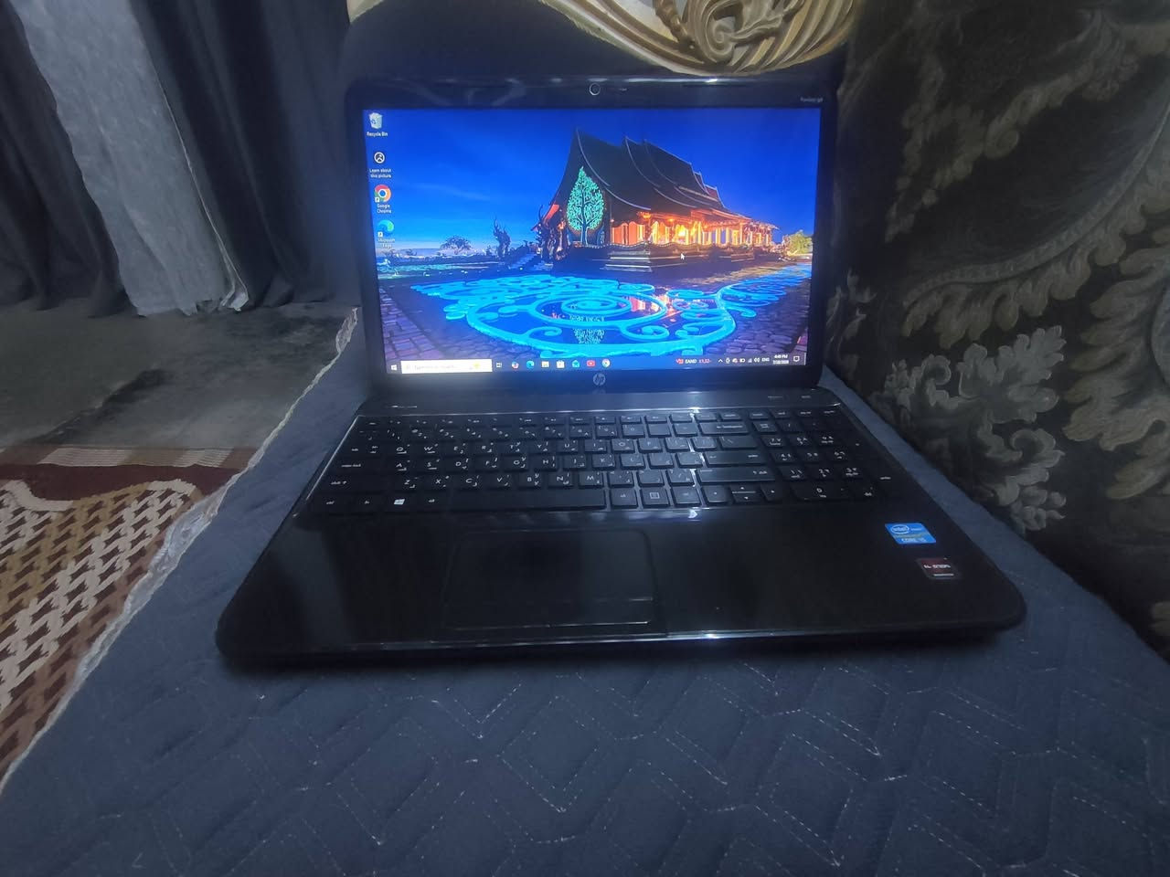 سلام عليكم لابتوب hp كلش نضيفه مواصفاته cor i5جيل 4 الهارد 256ssdوالرام 8_16 والبطاريه نضيفه كلش مكاني بغداد الزعفرانيه والسعر  150 قفل🔒 واتساب ***********
