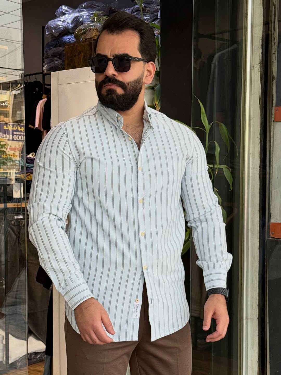 قميص • قطن • مقاسات S-XXL