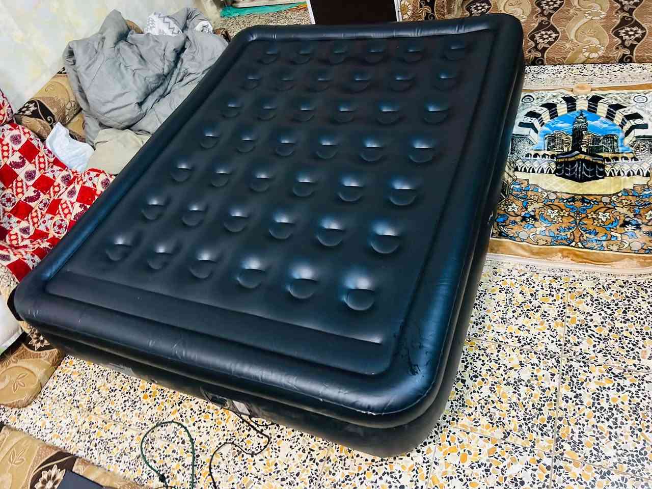 سلام عليكمً دوشك نفخ للبيع جديد بالهة أو بيه مثقوب اثناء التحميل أو تم تصليحه للبيع سعر 25    للتصال ***********
