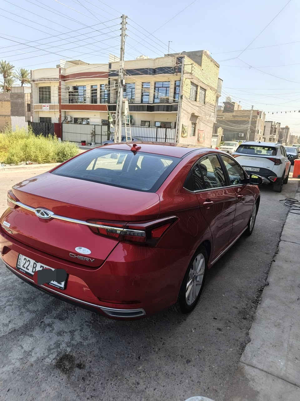 ئ للبيع شيري اريزو 6
📅 الموديل: 2021
 *********** 
🔹 الفئة:فول من عدا الفتحه
📍 مكان السيارة: بغداد
🪪 اللوحة: اربيل تحويل او وكاله

كير محرك صدر ميكانيك كشر مكفول
🔻 ملاحضه 
بيه بعض الشخوط والتكحيلات في الدعاميه ففط
___________________

السعر 87$ / مع المجال  البسيط
