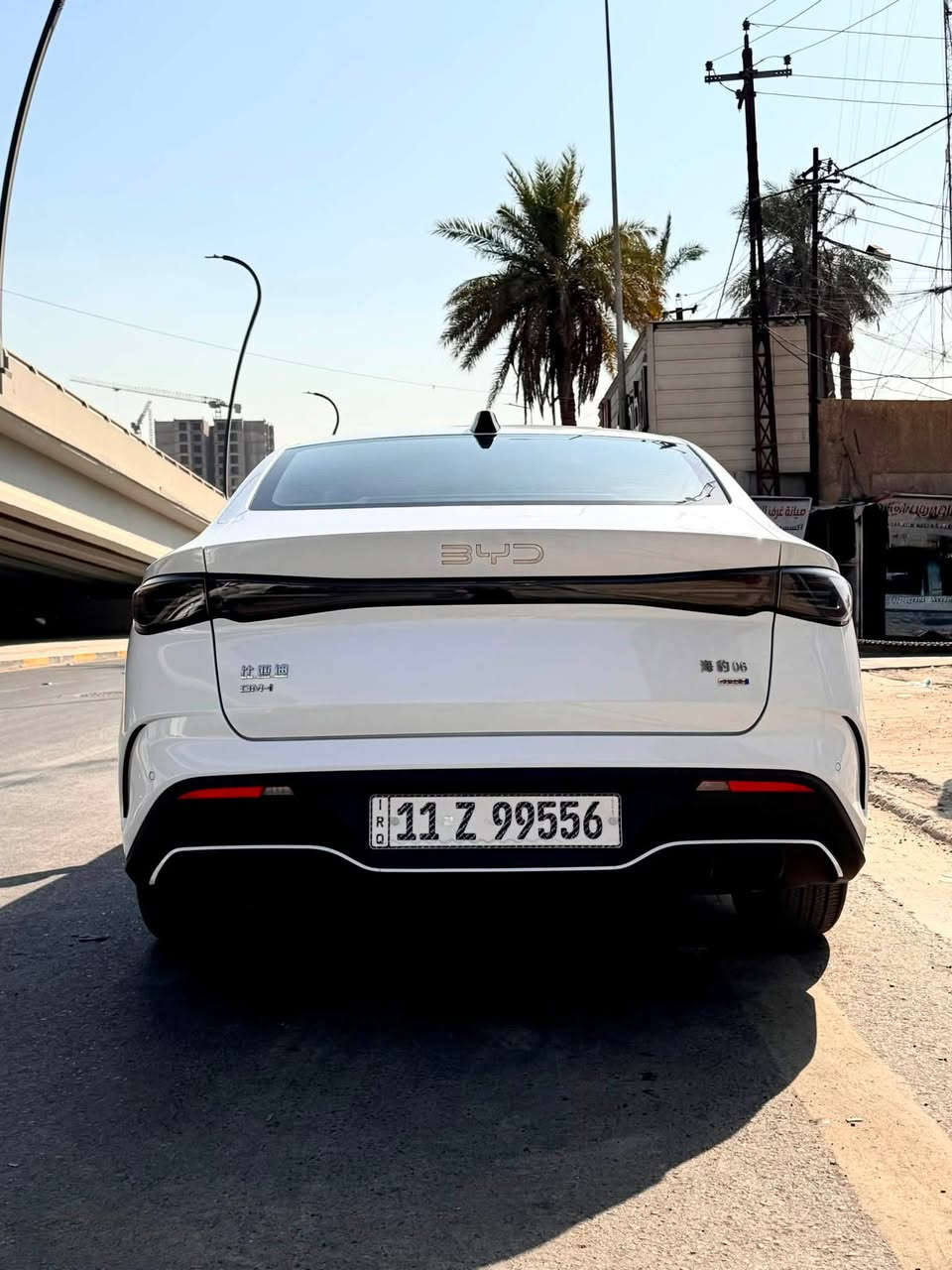 BYD
CL6

بطارية 80
2025 موديل 
13 كامره 
ماشيه 7 الف 
وبيهه شخطين بالبنيد والصندوك خباثه ومكحل ممبين ابد 
مكانه بغداد شارع فلسطين 
السعر 25,500,000 بيه مجال بسيط 

الهاتف ***********

