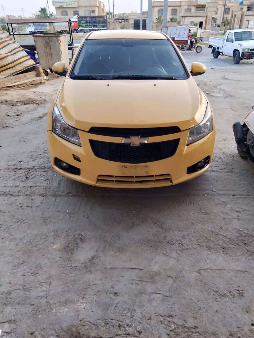 شوفر ليت كروز 2012
امريكي 1400 تيربو
رقم بغداد احمر 
مصفره هيئة راعي موجود يريد تحويل
كير محرك تخم تاير تبريد خير من الله 
متوازي ع البيع
السعر 55 وبيها مجال 
***********
