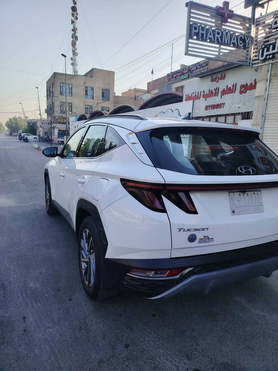 السلام عليكم
توكسان ٢٠٢٤ خليجي ماشية ٤٨ رقم بغداد مشروع وطني تحويل مباشر
بارد بالجنطة فقط والباقي كفالة كير محرك كفالة عامة
فول مواصفات قمارة حديد 
بصمة تشغيل وبصمة ابواب وترحيب عند الاقتراب 
كراسي كهرباء عدد ٢
شاشة تدعم ابل كار بلي
مرايا شفط 
حساسات امامي خلفي 
سايد بريك دكمة
بردات خلفية بلاد
وباقي المواصفات المعروفة
مكانها بغداد الاعظمية او سبع ابكار
السعر ١٩٣ قابل للتفاوض
رقم الهاتف ***********
