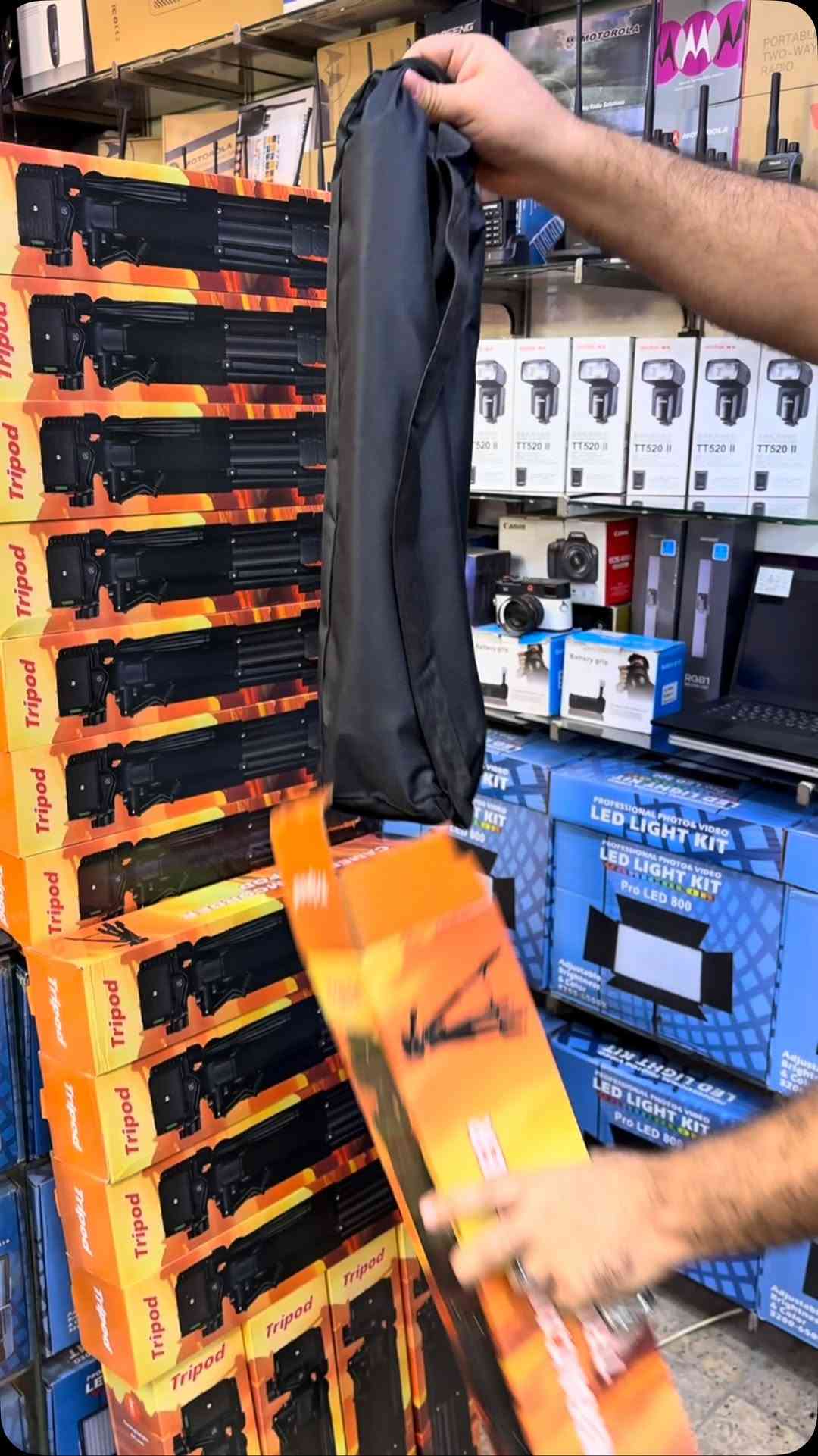 ستاند ٢ب١ • ١٦٥سم • حقيبة حمل