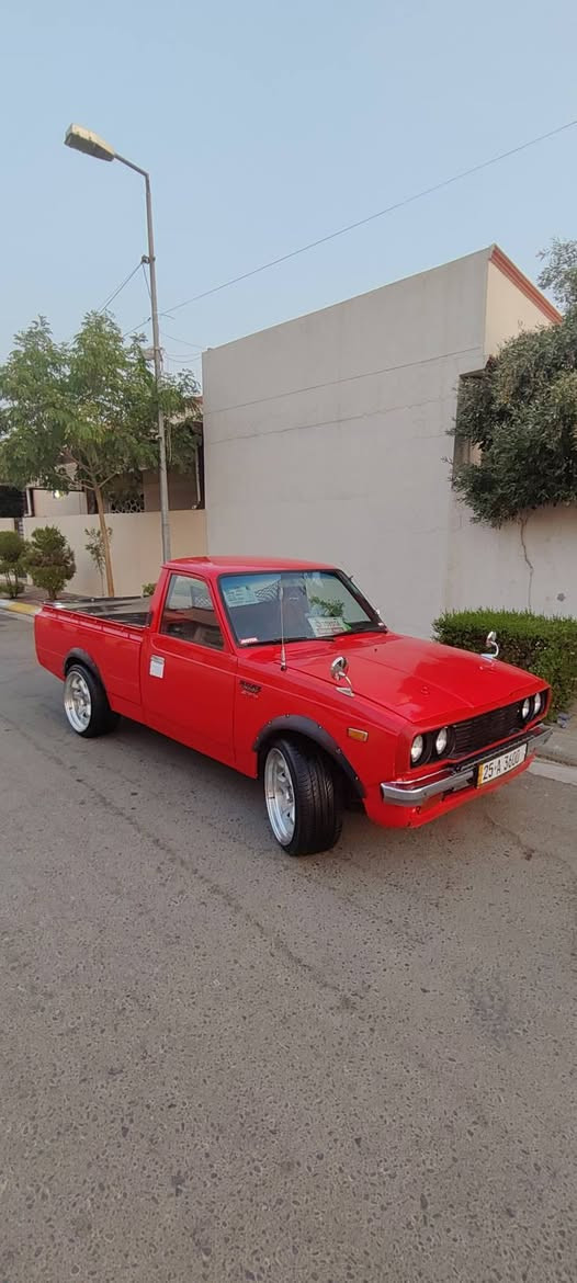 بيكم موديل 1978
كير اوتو
تبريد شغل
محركها تويوتا 4 سلندر 7k
جام كهرباء شاشة كاميرا
ويل بي بي اس تويوتا 
سيارة معدله بل كامل
رقم كركوك سنوية 2029
بيه بطاقة 
سيارة جاهز بدون نقص

سعره 66 بيه مجال 
ومكانه بكركوك 
***********
