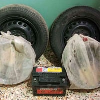 بيع غراض سايبا تاير زوج اخو جديد مال باله وياهن اويالا 2 جدد بجيس أو ب...