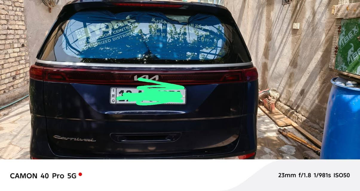 سلام عليكم للبيع او مراوس ب تاهو او جمسي من مديل 2015لحد2020 بيها قطع صبغ كفاله عادي كيا كرنفال 2022مديل فئه LX فول ماعدا فتحه رقم كربلاء انكليزي بيبان كهربائيه كلشي بيها كهربائي ماعدا الجنطه ماشيه 73000الف وقابل للزيادة سعر 248 وبيها مجال رجائن لحد قارنها بغير سياره هذه سوك كلشي بي سياره جديده رقم الهاتف ***********
