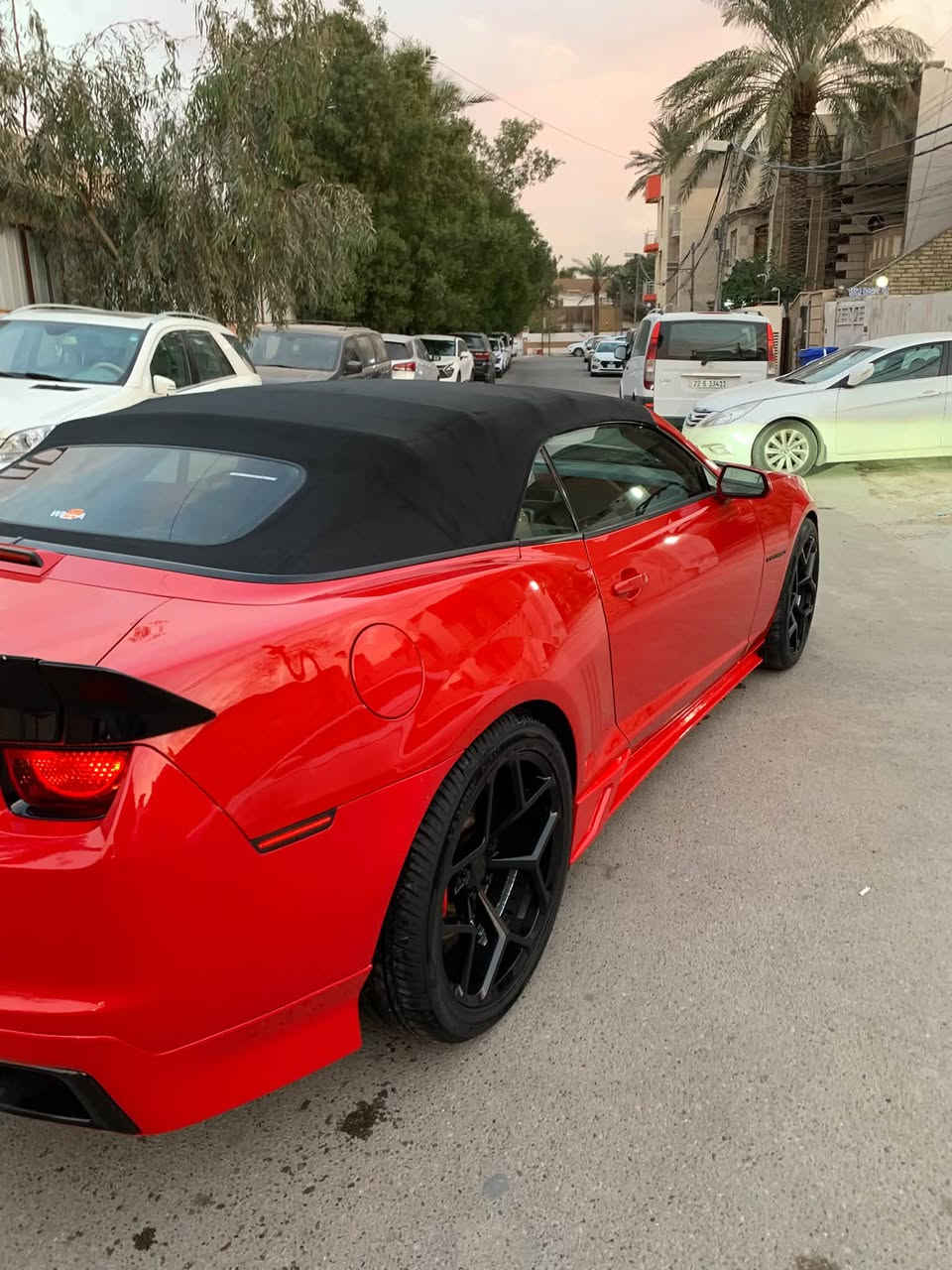 ‏السلام عليكم
CAMARO 2SS
كمارو 2SS
الموديل: 2013
الفئة: 2SS كشف
اللون: احمر
عدد الاميال: 56 الف ميل
عدد الاسطوانات: 8 سلندر
حجم المكينة: 6.2
(فول مواصفات و فول هوائيات)
السياره عليها تعديل خارجي و عليها تزويد كل القطع اصليييية
سستم اكزوز من الطول بورلا اتاك
‏AFE شوتة
فيول بم Zl1
اكسل 3.91
دبات روش
بوابات اكزوز كتم
واير بلك msd
(التعديل الخارجي)
كت كامل هينسي
ويل Z28 اصلي تو سايز
بنيد كاربون فايبر اصلي
وبعد هواااي شغلات ممذكورة
السيارة كلش جديدة وقويه كاملة
بيهه نضوح دهن بالجبنة الخلفية مال محرك رقم بغداد جديد وهزة جديدة
داخله كلين
ب العراق صبغ باب سائق اثر شخوط وجاملغ خلف السائق كلير
بدووون ايرباك رقم شاصي بالصور
المكان: بغداد شارع فلسطين
الرقم: ***********
