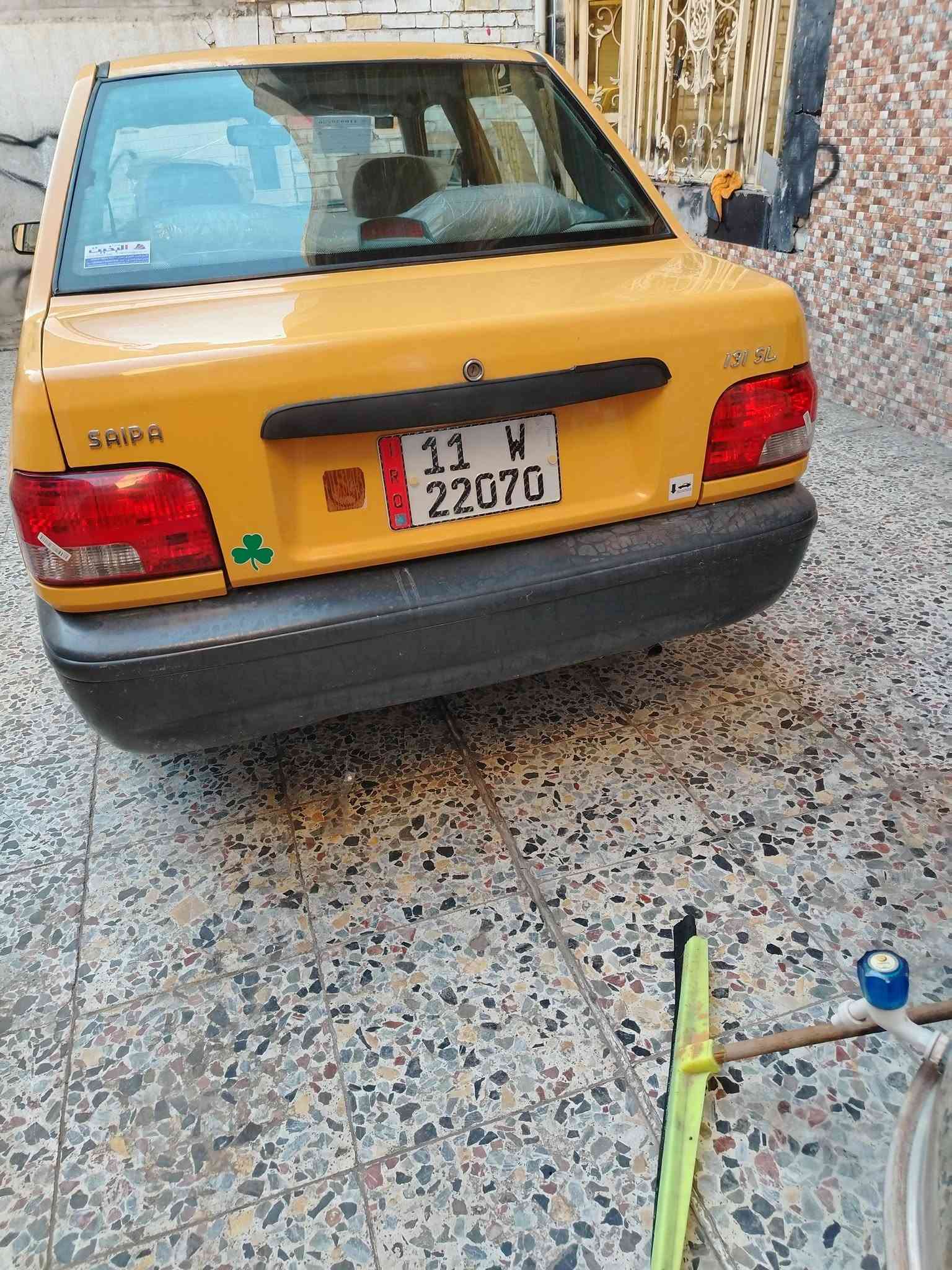 سايبه مديل ٢٠١٥ مكفوله من الظربه عدة صبغ بين الباب وجاملق كير مكينه صدر تبريد شواصي مكفولات رقم انكليزي مكان بغداد العبيدي ((السعر ٣٦)) ***********
