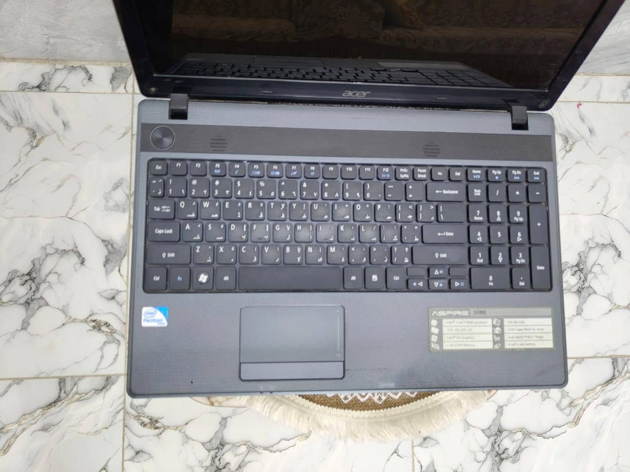 🔥 لابتوب للبيع Acer Aspire 5742 🔥

المواصفات:
• Intel Core B960
• RAM 2GB DDR3
• HDD 500GB
• شاشة 15.6" HD LED
• Intel HD Graphics
• DVD موجود
• Wi-Fi موجود
• البطارية 6 خلايا
• كلشي شغال بالجهاز ✅

💰 السعر: 100,000 دينار عراقي قفل 

📩 الرقم *********** واتساب موجود
