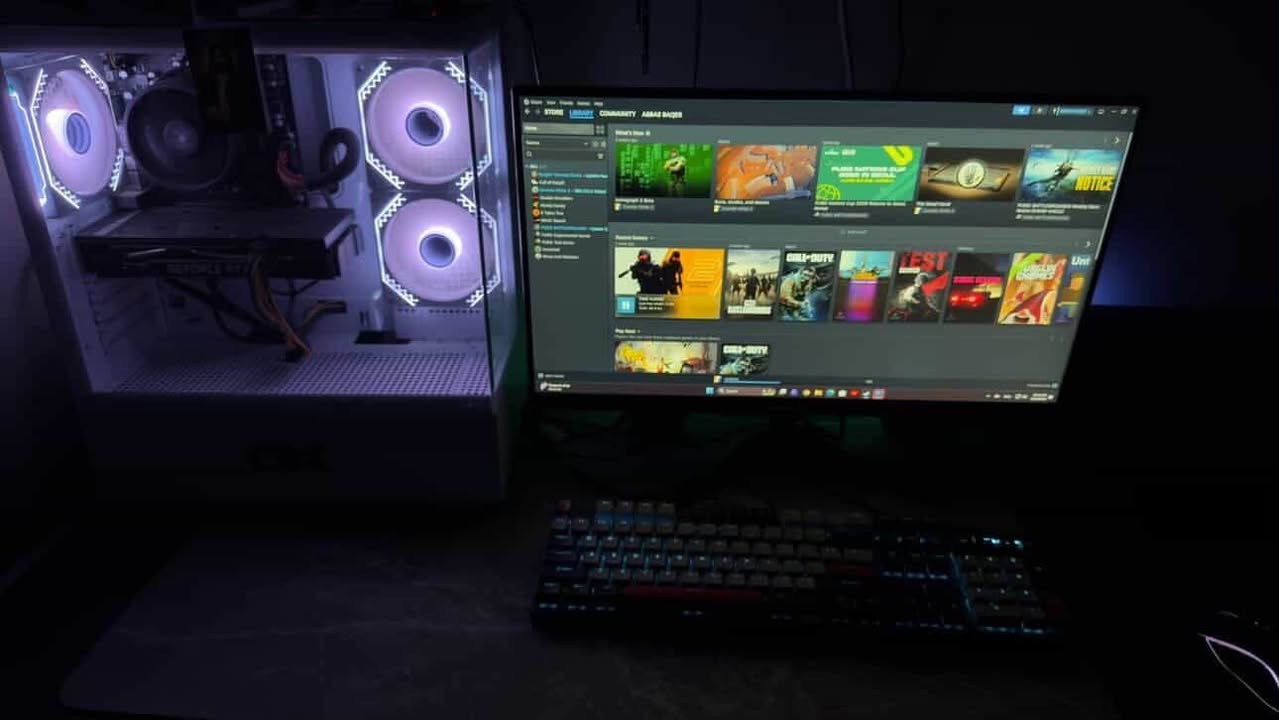 بيع او مراوس مع بلي ٥ واتساب ***********
RYZEN Ryzen 3 4100 tray
VGA RTX 2060 12G GAINWARD GHOST
DUAL FAN
8GB 3200MHZ BLACKWOLF DDR4 2
B450M MAXSUN CHALLANGER M.2
512GB NVME M.2 2280 BULLET
AMD STOCK COOLER
PSU GAMDIAS HELIOS E1 600 W 80 PLUS
GAMDIAS AURA GC2
BLACKWOLF 24 INCH 144HZ 1MS IPS BMäüLü
-GM24FHD G-SYNC HDR
XG 1TIGER KIT KB MOUSE RGB
وياهم يو بي اس وسماعة ومايك وكيبورد ميكانيك
بغداد
