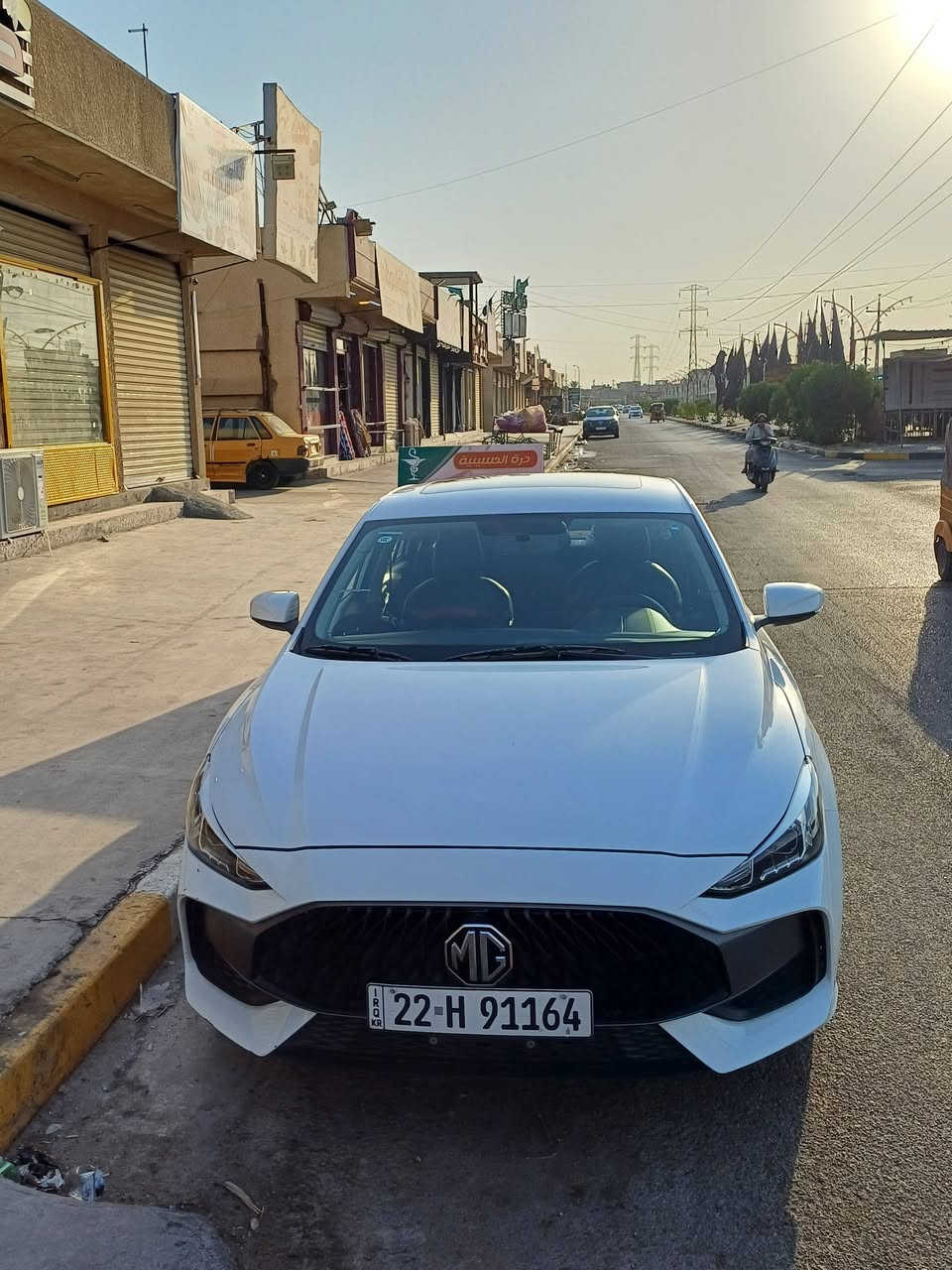 ام جي موديل 24كفالة عامة بيهة شخوط بصيطة بل دعامية فقط تنفس طبيعي 1500ماشية 54
السعر 109وبيهة مجال حك جية 
‎***********
