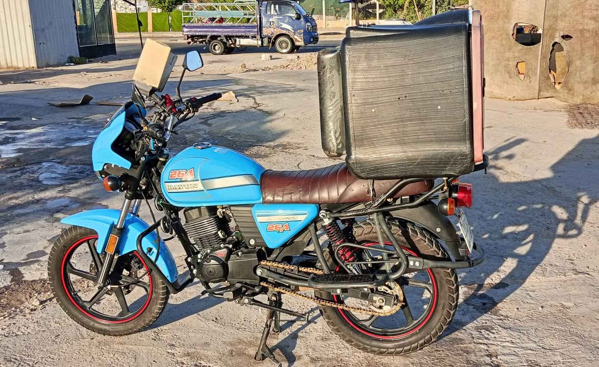 🏍️ دايون 2024 للبيع 🔥 بيع مستعجل
200cc | لون سمائي | رقم أربيل | مسجلة باسمي
حالة جيدة جدًا وسعر مناسب 💯

💰 السعر: 1,800,000 دينار

📞 للاتصال: ***********
