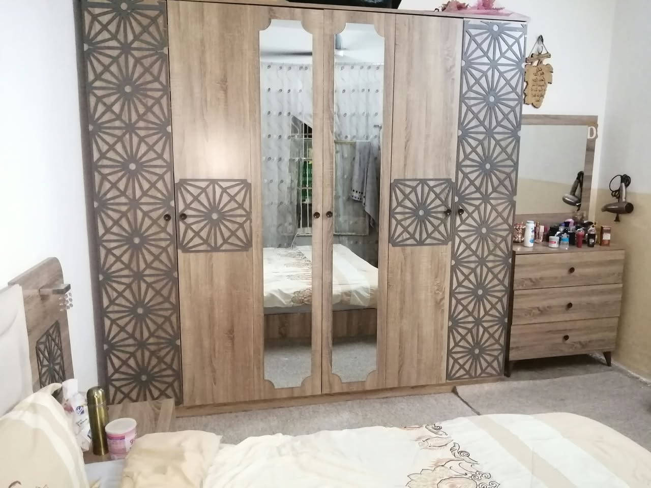 غرفه نوم • ٦ قطع • مع دوشك