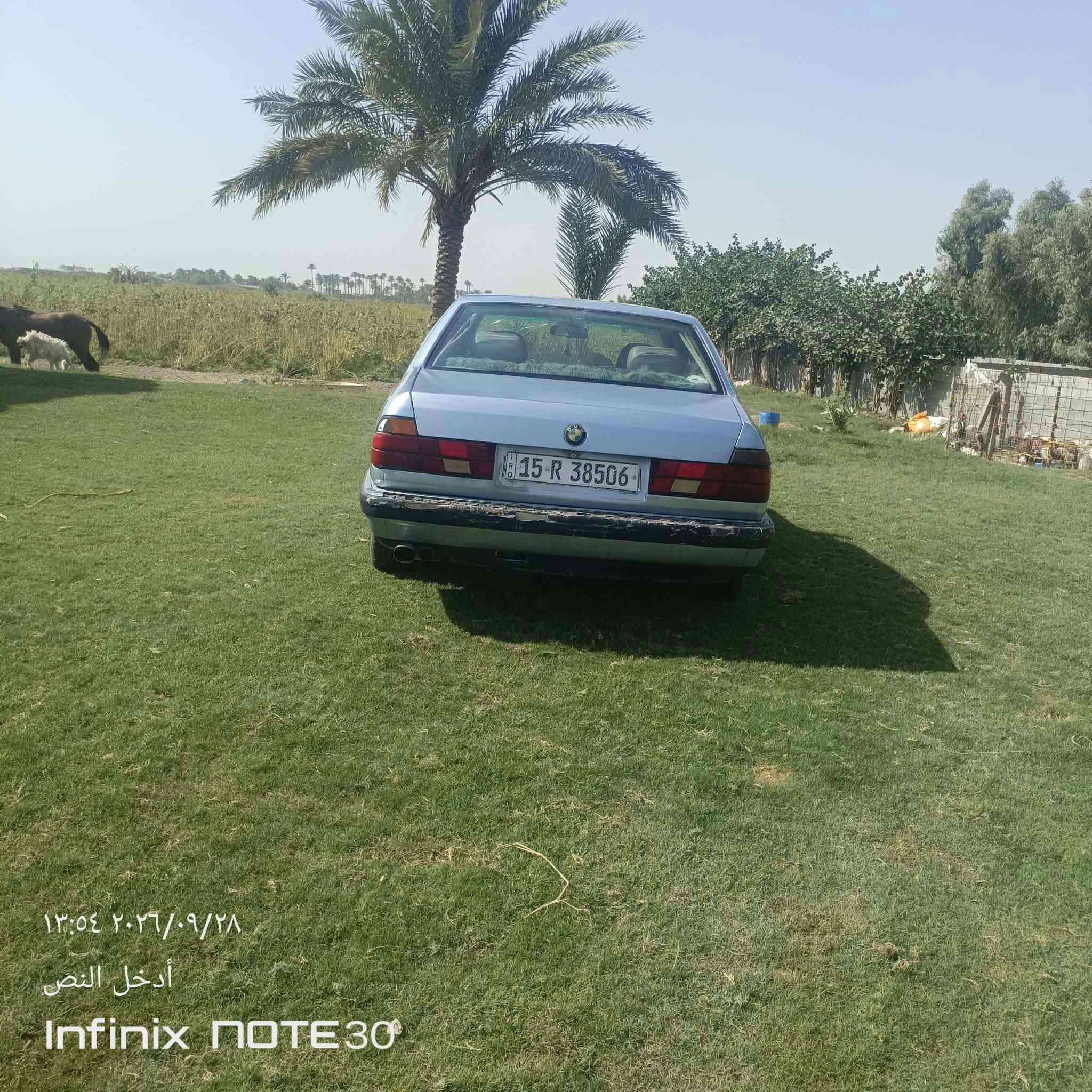 بي ام 730 • صبغ عام • تايرات جديدة