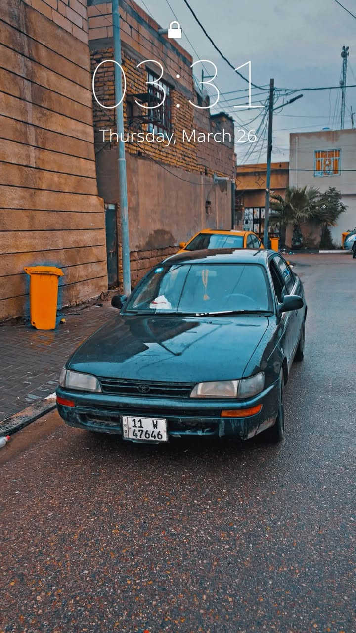 سلام عليكم كورلا مديل 1992 للبيع. في البصرة رقم الانكليزي الجديد   تبريد شغال سيارة  الحداديه 60 ‎%‎  السعر 45  وبيها مجال العنوان البصرة القبلة حي القائم التواصل :***********
