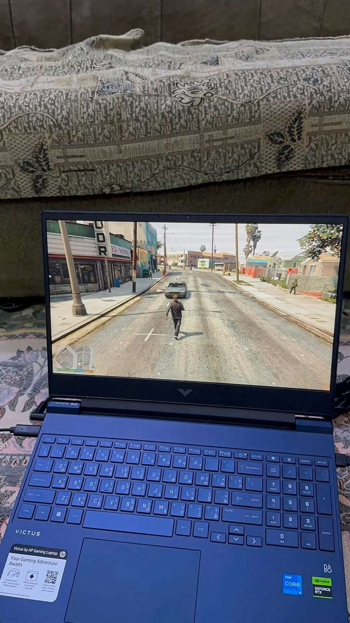 السلام عليكم لابتوب hp gaming  victus  core 5جيل 12 —رام 16–هارد2 تيرا كارت نوع ssd السريع جدا جدا كارت شاشة خارجي-4 گيگا 3050 نوع H  RTX شاشة 144 هيرتز فولHDحجم الشاشة 15.6 حجم ستندر بطارية 4 ساعة استخدام عادي 200 واط مع جنطة و ماوس وستاند وجوستك نظافة-99-100 السعر 850 الف اتصال او واتساب *********** من رخصة الادمن

