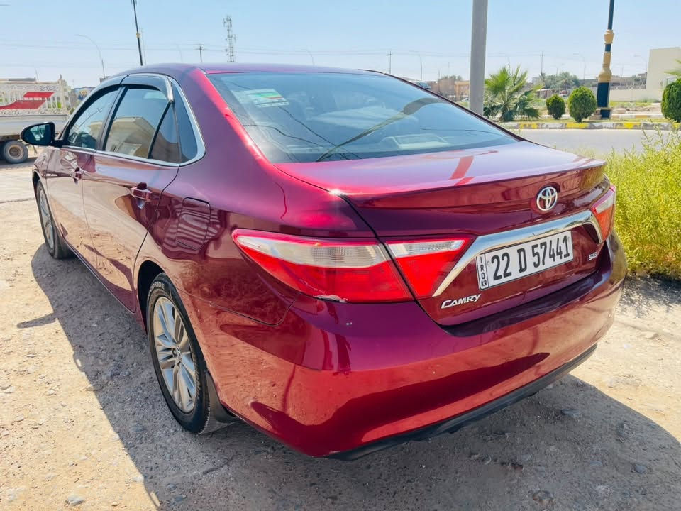 TOYOTA CAMRY 2017 SE
رقم اربيل

محرك 2500 . 4 سلندر

كشن جلد 

تحديد مسار

شفتات ستيرن 

قيادة ذاتية 

مثبت سرعه

كامرا خلفية

ويل كروم

وبعد موصفات الse معروفة

حادثه بنيد وباب خلف السكن ونص جاملغ خلفي 

گير محرك شرط ما مفتوح

رقم أربيل دولي سنوية لغاية 2030

عليها إدامة كاملة 

شرط التحويل 

السعر (١٣٥) مع المجال للشراي 

مكان السيارة الأنبار 

الرقم (***********)

ملاحظة السيارة من البيت للدوام مال جناي
