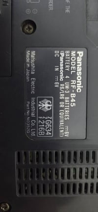 باناسونيك RF-B45 • SSB • مستعمل نظيف
