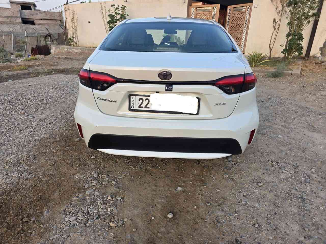 كورولا للبيع موديل ٢٠٢٠ وارد امريكي 

اللون ابيض لؤلؤي 
كير محرك مكفول 
تبريد كفالة
محرك ١٨٠٠
ماشية ٤٩ الف mi
ضررها فقط بنيد بدون دواخل 
بدون شاصي
بدون لغد
جميع الايرباكات سليمة سليمة
الضرر سطحي فقط
بيها بارد كم مكان قليل جدا
رقم أربيل جديد
هزة جديدة 
سنوية جديدة

المواصفات
XLE
فتحة سلايد روف
بصمة تشغيل
بصمة أبواب دخول ذكي
كرسي كهرباء
كشنات جلد 
رادار امامي
رادار جانبي بالمري
قيادة ذاتية
شاشة عدادات رقمية
تدفئه كشنات
اوتو هولد 
سايد بريك دكمة
السونار مرفق مع المنشور

للاتصال
***********
