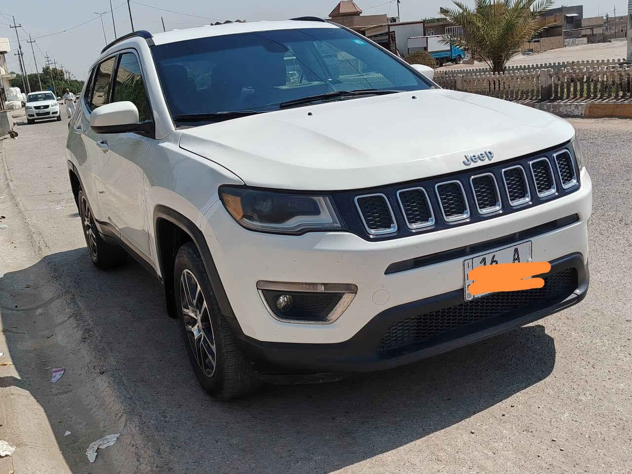السلام عليكم 
جيب كومباس موديل 2018 مكفوله من التبديل حادثه موضح بالصور بسيط سياره بلاديه رقم قادسيه باسمي
سنويه وهزه ورقم جدد مكينه 2400
بصمه شاشه سايد بريد بصمه تبريد قطعتين للد امامي وخلفي
كشنات جلد كاميرا 
السعر 110 وبي مجال 
غير متواجد على النت
 لاستفسار.***********
مكان سيارة ديوانيه قضاء عفك
