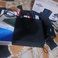 بلي فور PS4 مهكر نضام 12.2 كارتونه موجوده ( كل القطع جديده واستخدام قل...