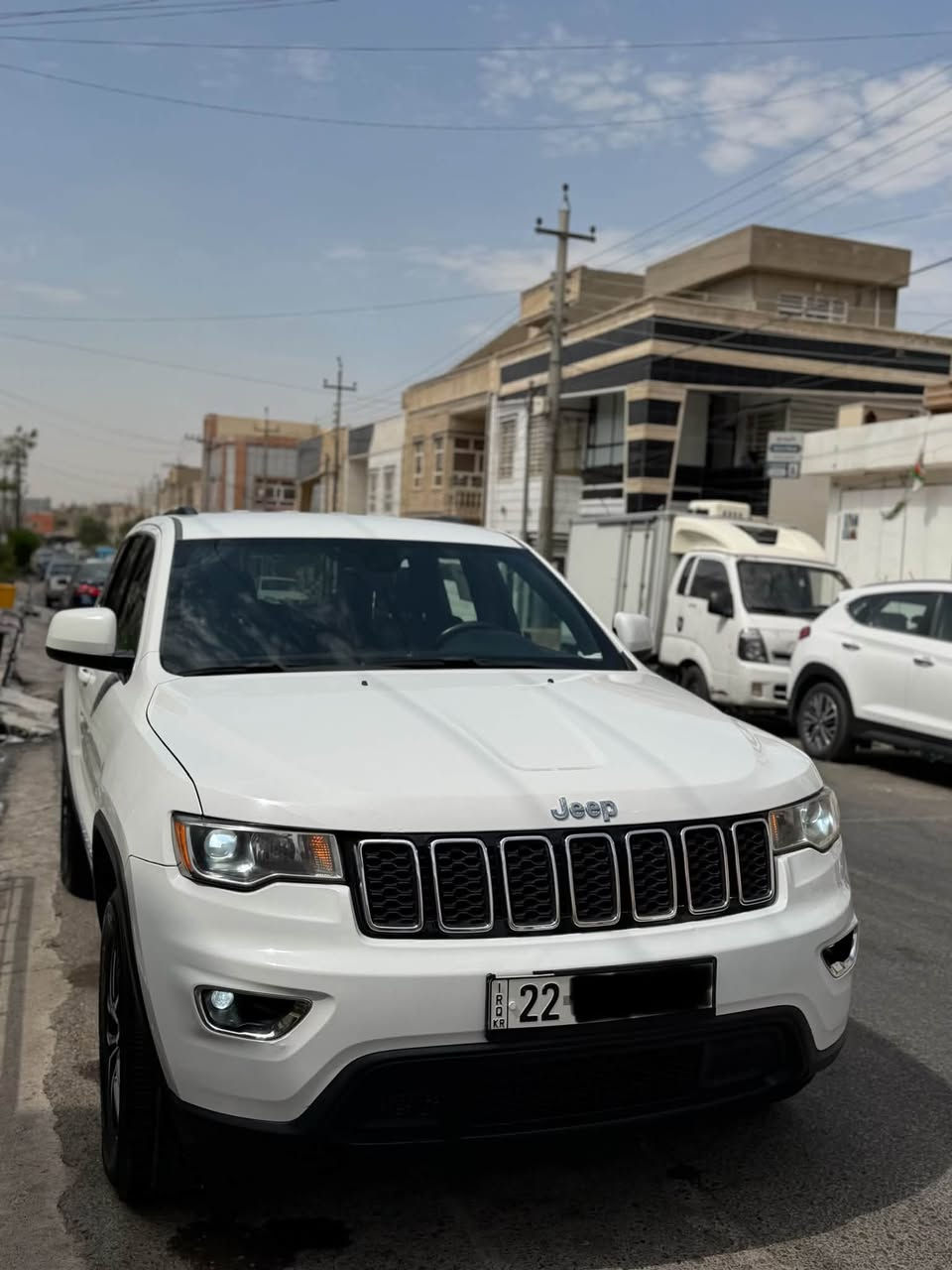 JeeP Laredo 4X4
الموديل : 2017
العداد : 120.000
المواصفات معروفة لاريدو:
بصمة
تشغيل عن بعد
دفع رباعي
رادار خلفي
كشن كهرباء
كامرة خلفية

ملاحظة : سيارة كلين تايتل داخل بشرط 
بدون صبغ حتى دعاميات بدون حالوب بدون تبديل
محرك مفتوح مبدل بساتم 14 بانزين عادي يمشي

السعر : 190$
مكان اربيل 
للاستفسار :
***********
***********
