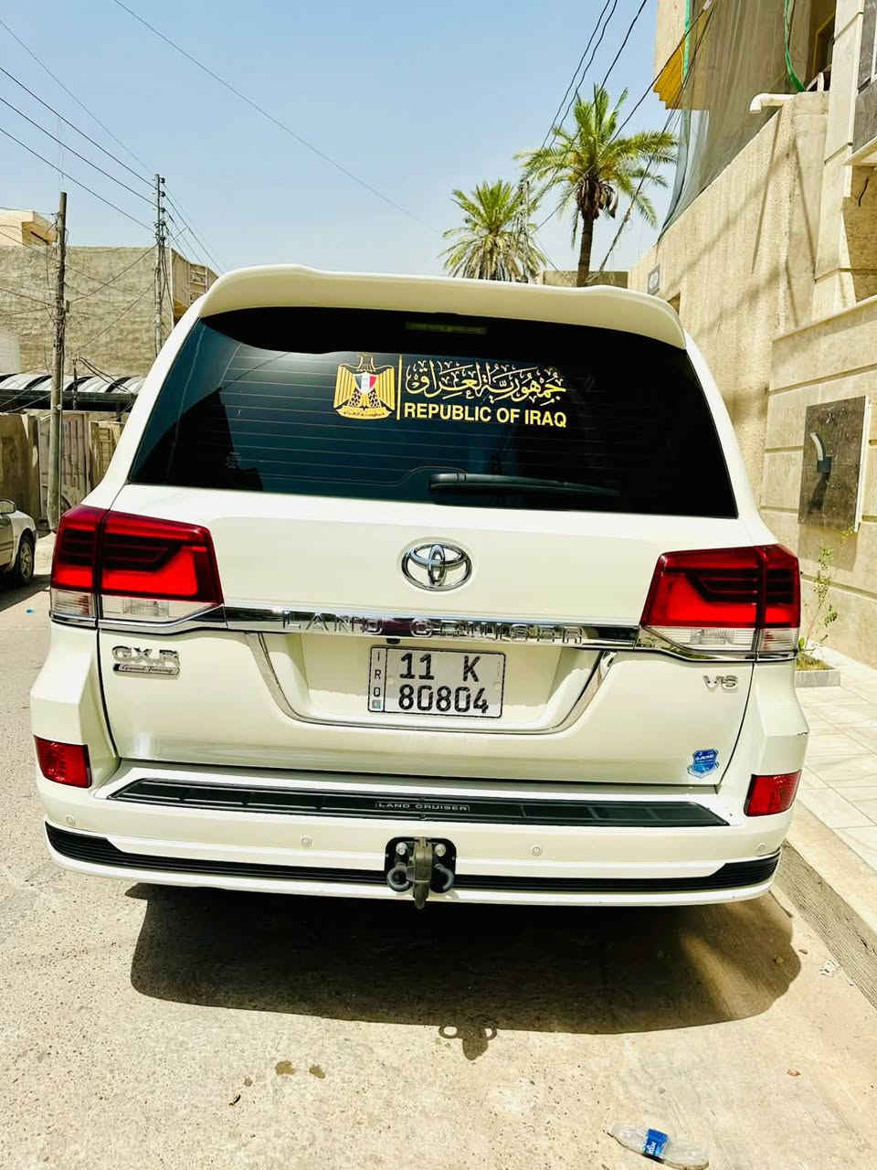 سلام عليكم
لاندكروزر كراندتورينك 2021باب  اول رقم مميز السيارة جديده كلش واحلى من الصور بهواي مكفوله كفاله عامه من جميع النواحي السياره ماشيه 65 الف فول مواصفات اعلى مواصفات بGXRومعروفه شنو الكراندتورينك 
المواصفات:
فتحه 
بصمه 
دشبول لكزس
داخل لونين قرمدي 
كشنات كهرباء 
صندوك كهرباء 
تشغيل عن بعد
ثلاث قطع تبريد 
8 بصمات 
محرك 4000
6سلندر 
ويل 20 فراشه 
3شاشات 
تحكم ستيرنك فولل
مرايه قلابه 
حساسات اماميه +خلفيه 
كامره بلادي 
زينون 

السياره معروضه 580 

وهذا رقم صاحب السياره 
***********
