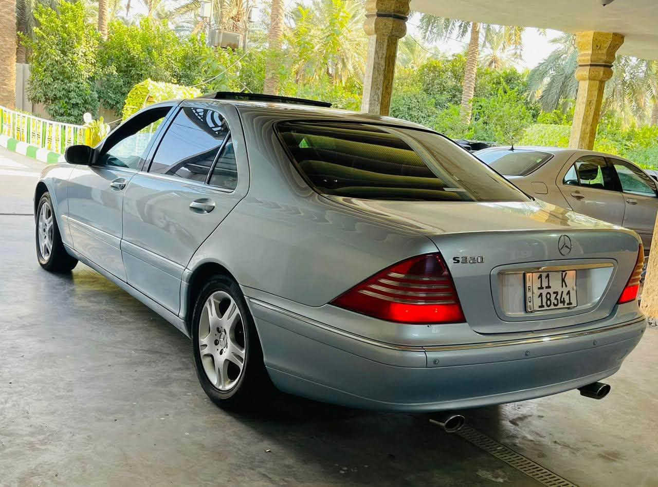 السلام عليكم
مرسيدس غواصه 
موديل 2001 
وارد ياباني 
S320 
فول مواصفات 
مصبوغه عام اثر جراد 
سعر 90 وبيه مجال 
مكانه واسط قضاء الصويره
***********
