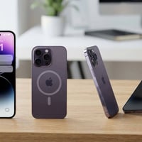 📱 iPhone 14 Pro Max – Silver 🤍 🔹 اللون: الأبيض/الفضي المميز 🔹 الذاكرة:...