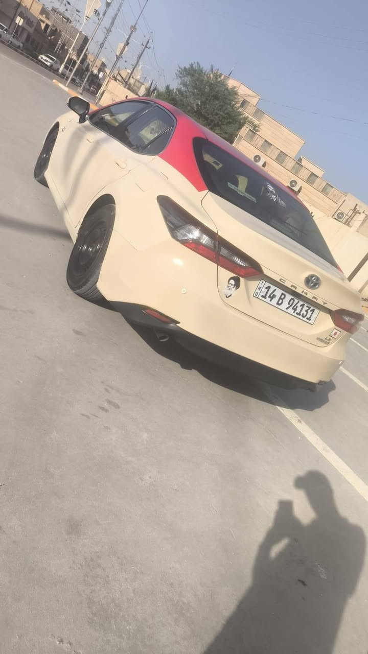 السلام عليكم 
كامري 2023أصل تكسي دبي خليجي رقم بصره مداور ثاني يوم تبديل بنيد وجاملق الأيسر والباقي كفاله لاضربه ولاصبغ سيارة جاهزه مكينه وكير وبطاريات مكاني ناصريه  *********** متواجد
