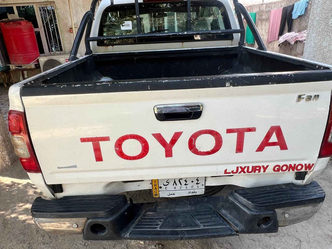 بيك اب كنوا صيني موديل ٢٠١٢ سياره جاهزه من كلشي كشر نضيف مثل ما موضح بالصور مكفوله من الضربه ومن الصبغ ومن البارد وبأسمي السياره تحويل ثاني يوم مكينه وكير خير من الله تبريد جاهز نقصه بس غاز  الداخل نضيف موضح بالصور المكان بغداد #الراشديه ***********
مكلف بالنشر
