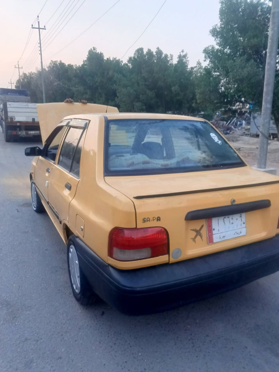 سلام عليكم سايبه موديل موديل ٢٠١٥ مكينه وكير مكفولات حداديه جيده تخم تاير رقم كربلاء مشروع وطني سنويه ال ٢٩ هزه جديده مصفر هيه وغرامات مكان كربلاء ااتصل *********** السعر ٢٤
