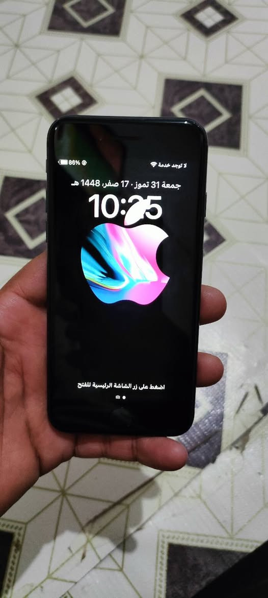ايفون 8 عادي نموذج M ذاكرة الجهاز 256 نسبة بطارية 74 شريحة ماتشتغل السعر 70 وبي مجال العنوان ابوغريب واتساب ***********
