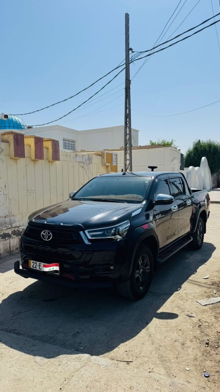 هايلوكس ٢٠٢٣ تي ار دي
رقم اربيل بأسمي 
السيارة مغلفة ppf
والسيارة جاهزة وبوضع الشركة 
السعر ٣٤٠ وبيها مجال 
للاستفسار 
***********
