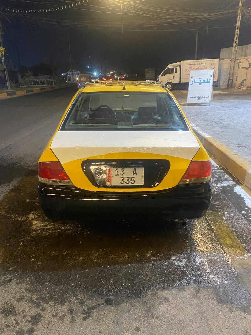يا الله سلام عليكم 
لانسر بومه 2007
سياره كلش حلوه 
تبريد ثلج حداديه اماميه خلفيه نضيفه باتري جديد تخم تاير جديد سياره متعوب عليها ما ناقصها شي كبل لل شارع رقم نكليزي بسمي تحويل ثاني يوم مصفر هيئه وغرامات مكاني بغداد حي اور قرب جامع الفردوس سعرر (47) بيها مجال حك الجيه شباب اني مكلف بل نشر رقم صاحب سياره ***********
